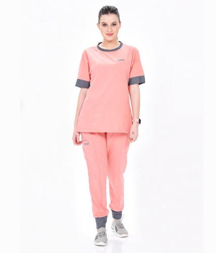 Pastel Riley T Shirts and Joggers Pastel Peach Female