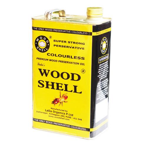 wood shell Colourless