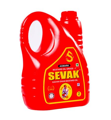 2 Ltr Kachi Ghani Mustard Oil