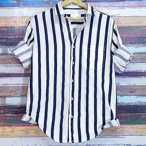 Striped Mens Casual Shirts