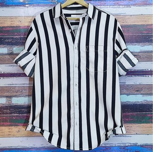 Striped Mens Casual Shirts