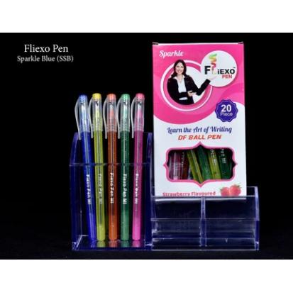 Fliexo Sparkle Blue Ball Pen (SSB)