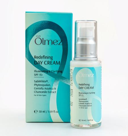 Olmez Redefining Day Cream Illuminating & Clarifying SPF 15+