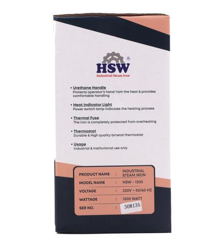 HSW-1300 Industrial Steam Iron