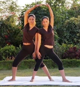 Capri legging sports side slits 