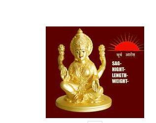 Gold Plated Laxmi Idols