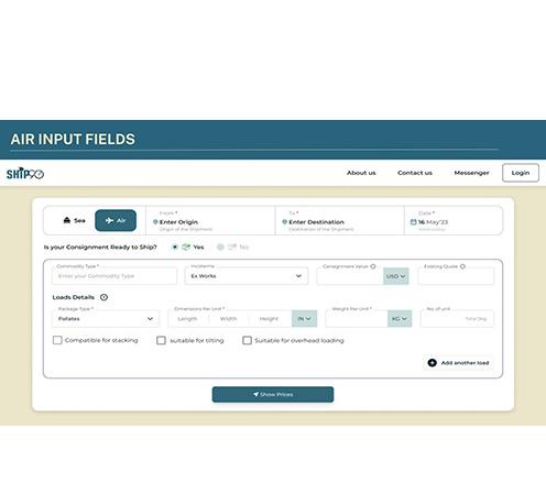 Air Input Fields
