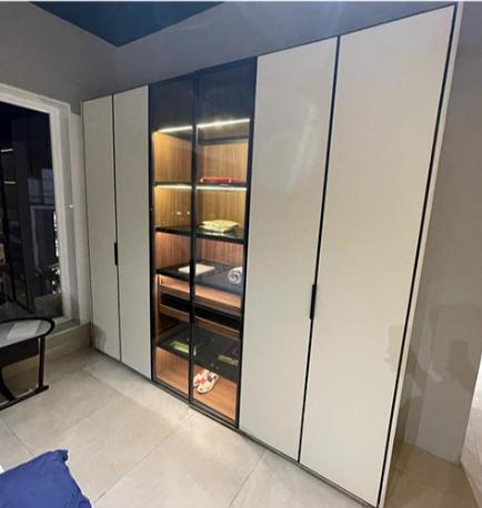 White Sleek Jack Openable Doors