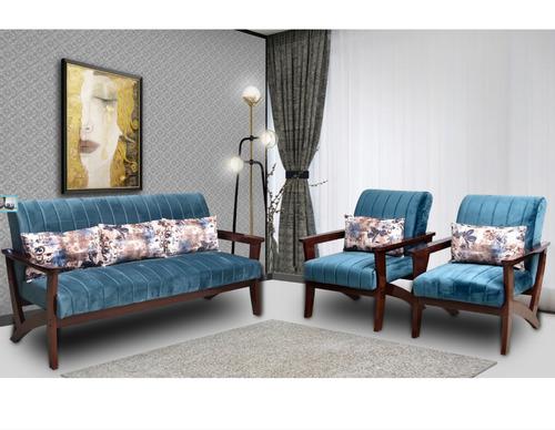 Y Wood Sofa Set 3+1+1