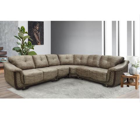 Jac 6 Seater Corner Sofa Set 2+2+1+CR