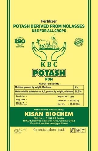 KBC POTASH DERIVE FROM MOLASSES