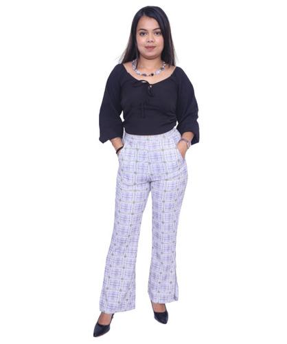 Printed Knitted Trouser