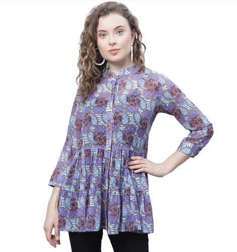 Bardot Printed Georgette Top 