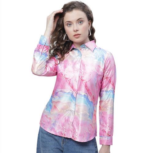 Satin Fashionable Shirt