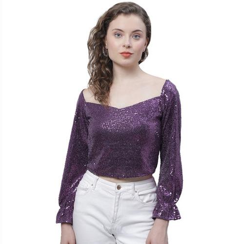 Sequined Partywear Top