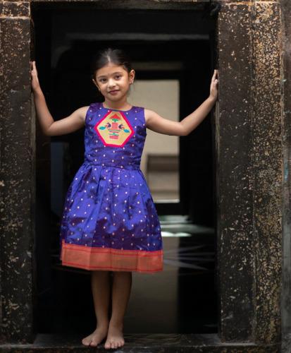 Kali pattern Printed Frock