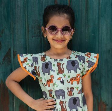 Jungle print Light green