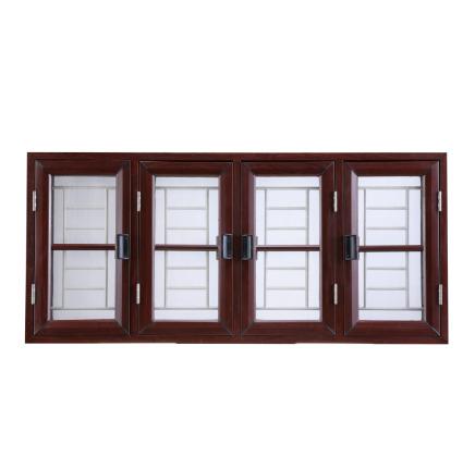 Steel Casement Windows ( Wooden Finish )