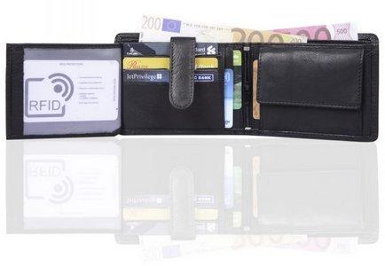 Black Leather Wallet