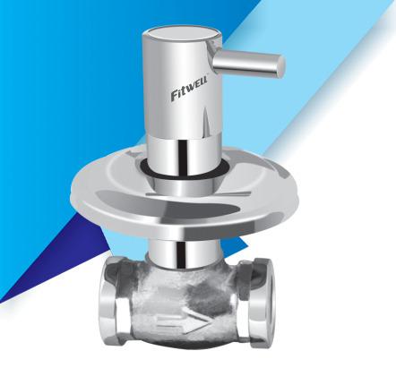 Brass Concealed Cock 