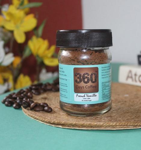 360 Days Coffee French Vanilla Jar 25gm