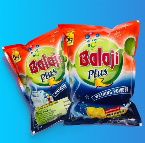 BALAJI PLUS WASHING POWDER 5KG.