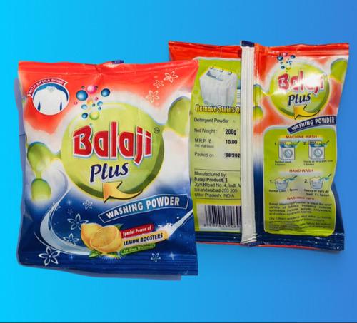 BALAJI PLUS WASHING POWDER 200GRAM