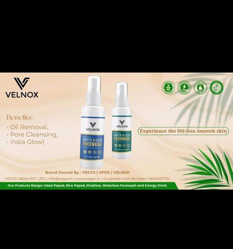 VELNOX Waterless Facewash