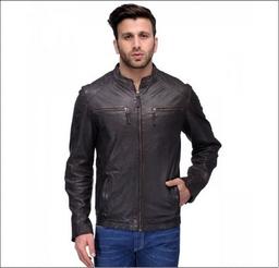 Mens Brown Leather Jackets