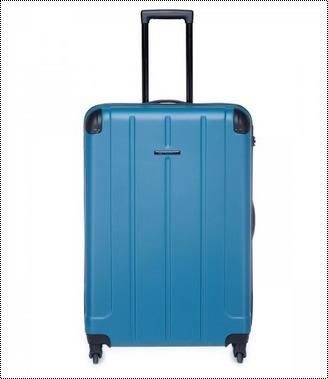 Unisex Teal Trolley Bag