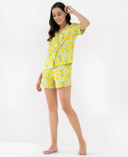 ORANGE RUSH SHORTS SET