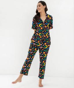 ABSTRACT MAGNETS PYJAMA SET
