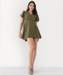 OLIVIA FIT & FLARED DRESS