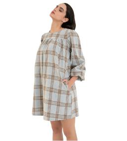 JAMIE LOOSE PLAID DRESS