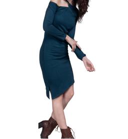 Styled Asymmetric Medi Dress