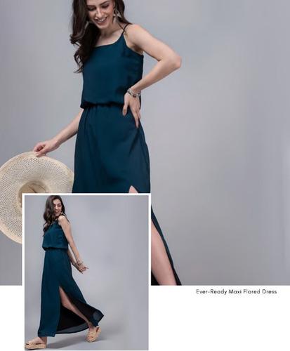 Ever-Ready Maxi Flared Dress