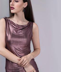 Metallic Bodycon Dress