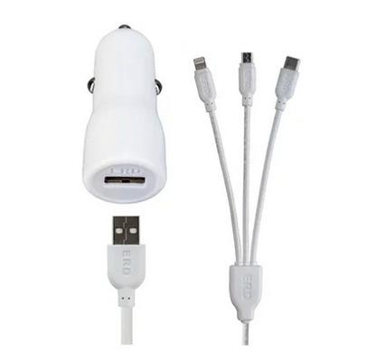 CC 21 Multi 81 White Car Charger
