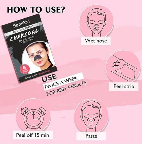 Charcoal Nose Strips