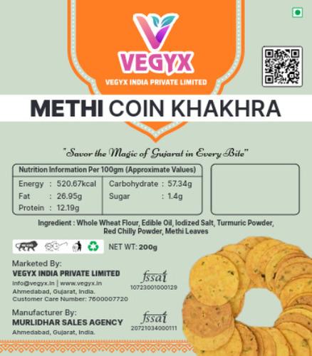 Methi Coin Khakhra