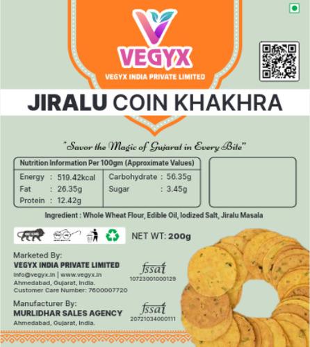Jiralu Coin Khakhra