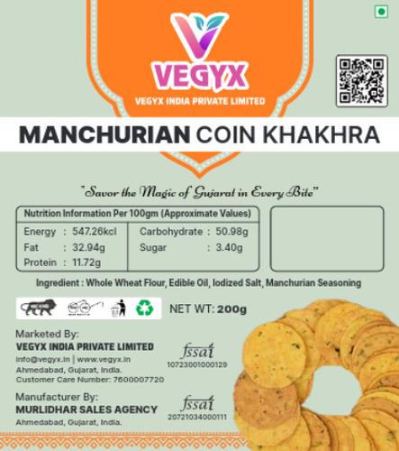 Manchurian Coin Khakhra