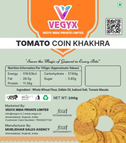 Tomato Coin Khakhra