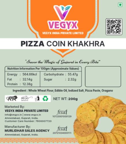 Pizza  Coin Khakhra