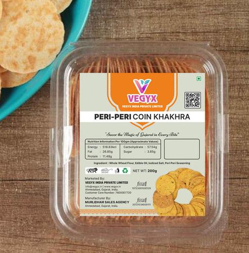 Peri-Peri Coin Khakhra