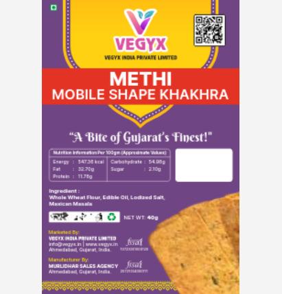 Methi Mobile Shape Khakhra