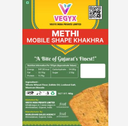 Methi Mobile Shape Khakhra