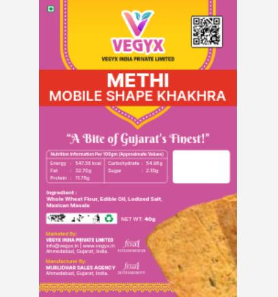 Methi Mobile Shape Khakhra