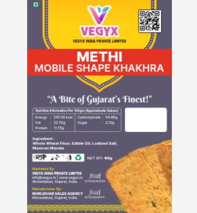 Methi Mobile Shape Khakhra