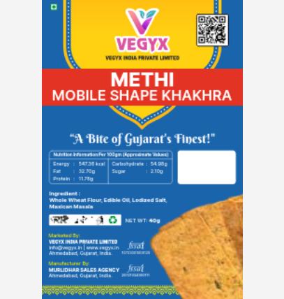 Methi Mobile Shape Khakhra